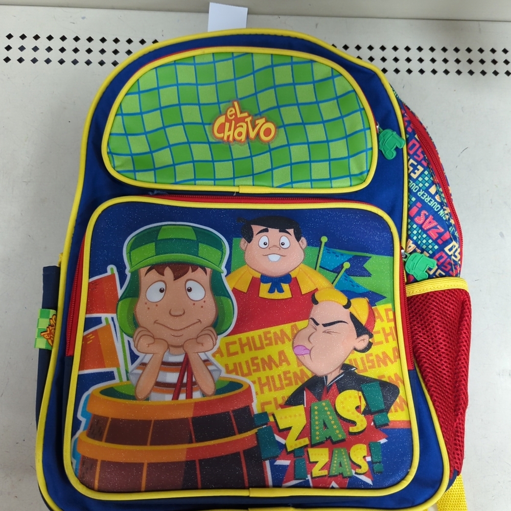 El Chavo Del Ocho Animated Backpack Cool Comedy Chusma Zas!Zas!